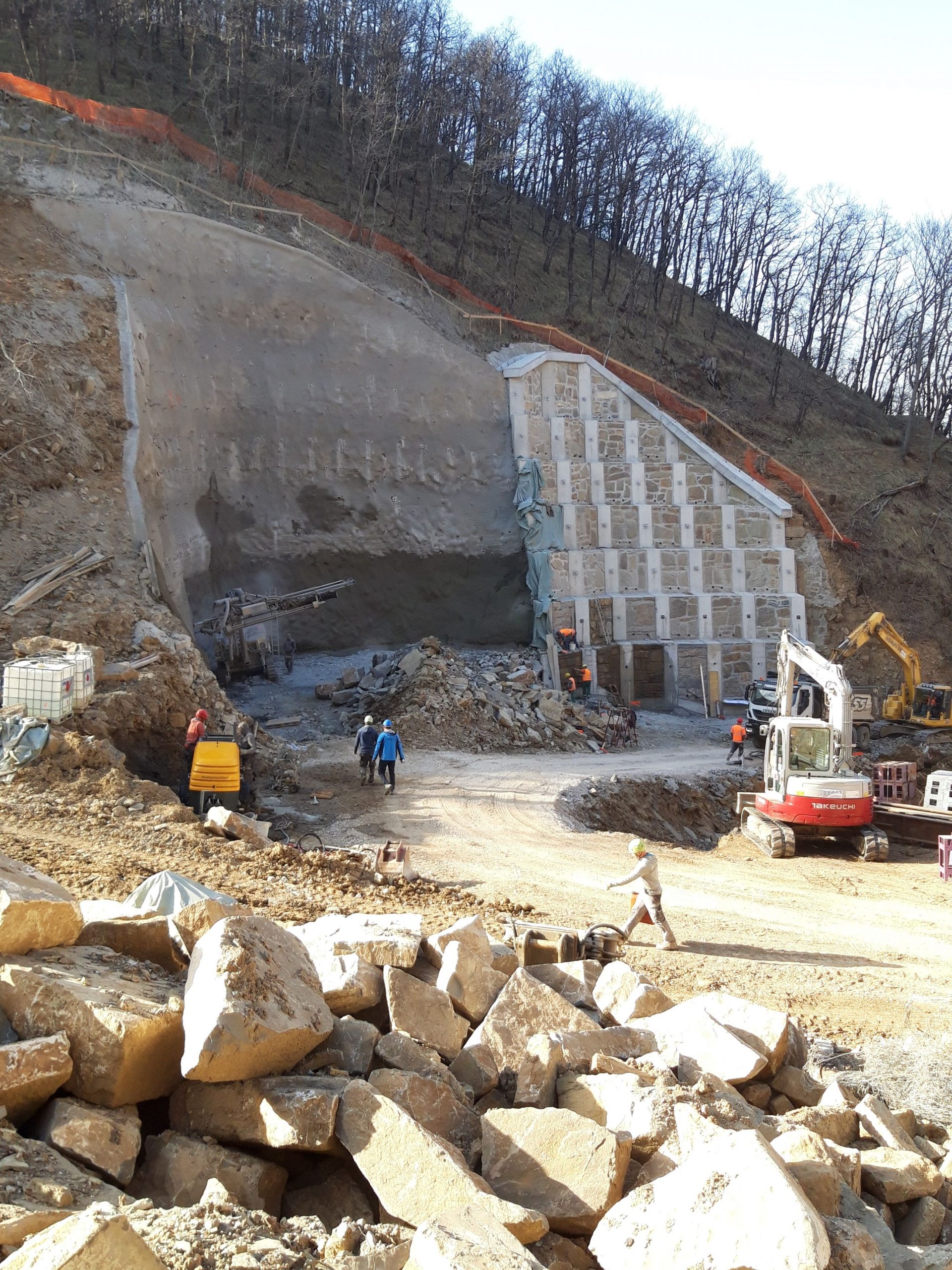 Infrastruktura in gradbena dela